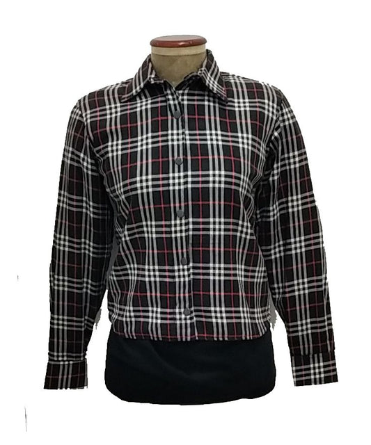 Chaqueta Camisa Cuadros Moto con Protecciones Mujer - URA Moto