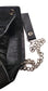 Cartera Piel con Cadena Pequeña Negra Calavera HD - URA Moto
