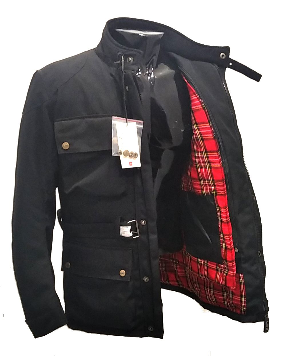 Chaqueta Lem New Classic Negra - URA Moto