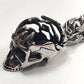 Colgante y Cadena Acero Calavera Grande Abierta (68CM) - URA Moto