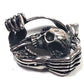 Colgante acero Calavera Manos - URA Moto