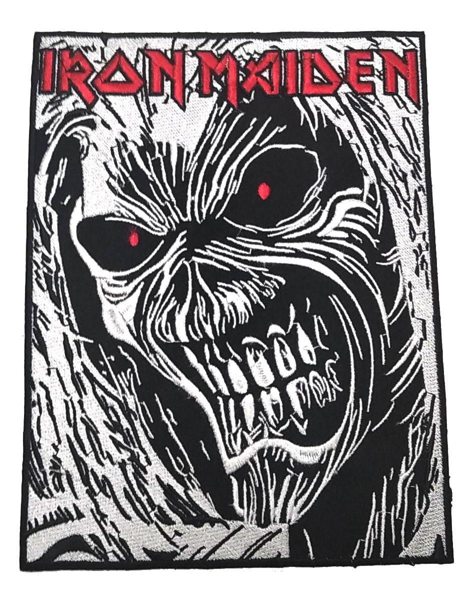Parche Bordado Grupo Iron Maiden (Eddie) - URA Moto