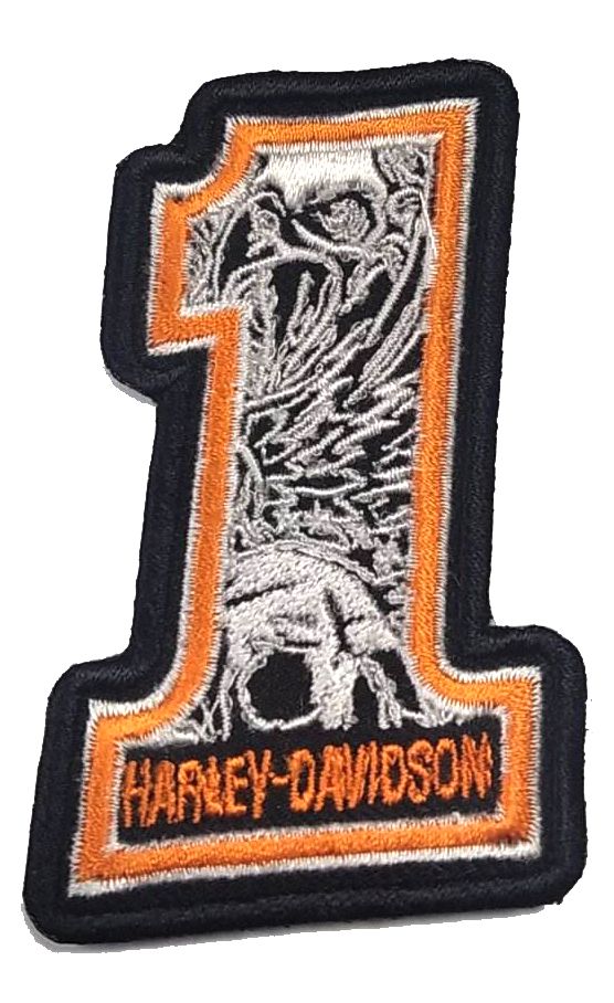 Parche Bordado Harley-Davidson 1 - URA Moto