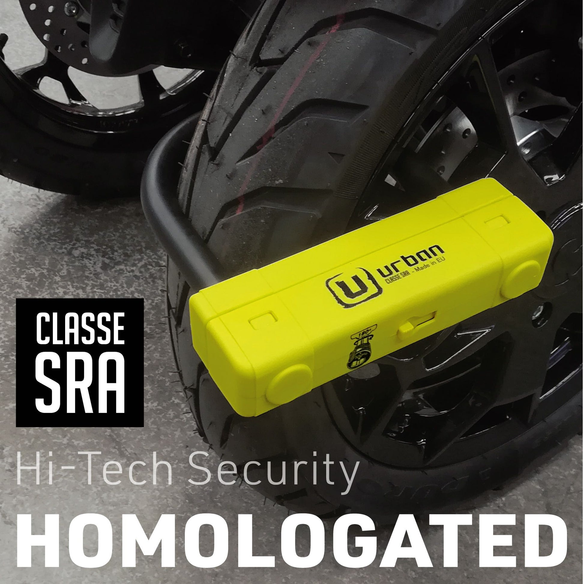 Antirrobo Moto Urban  U UR120125 - URA Moto