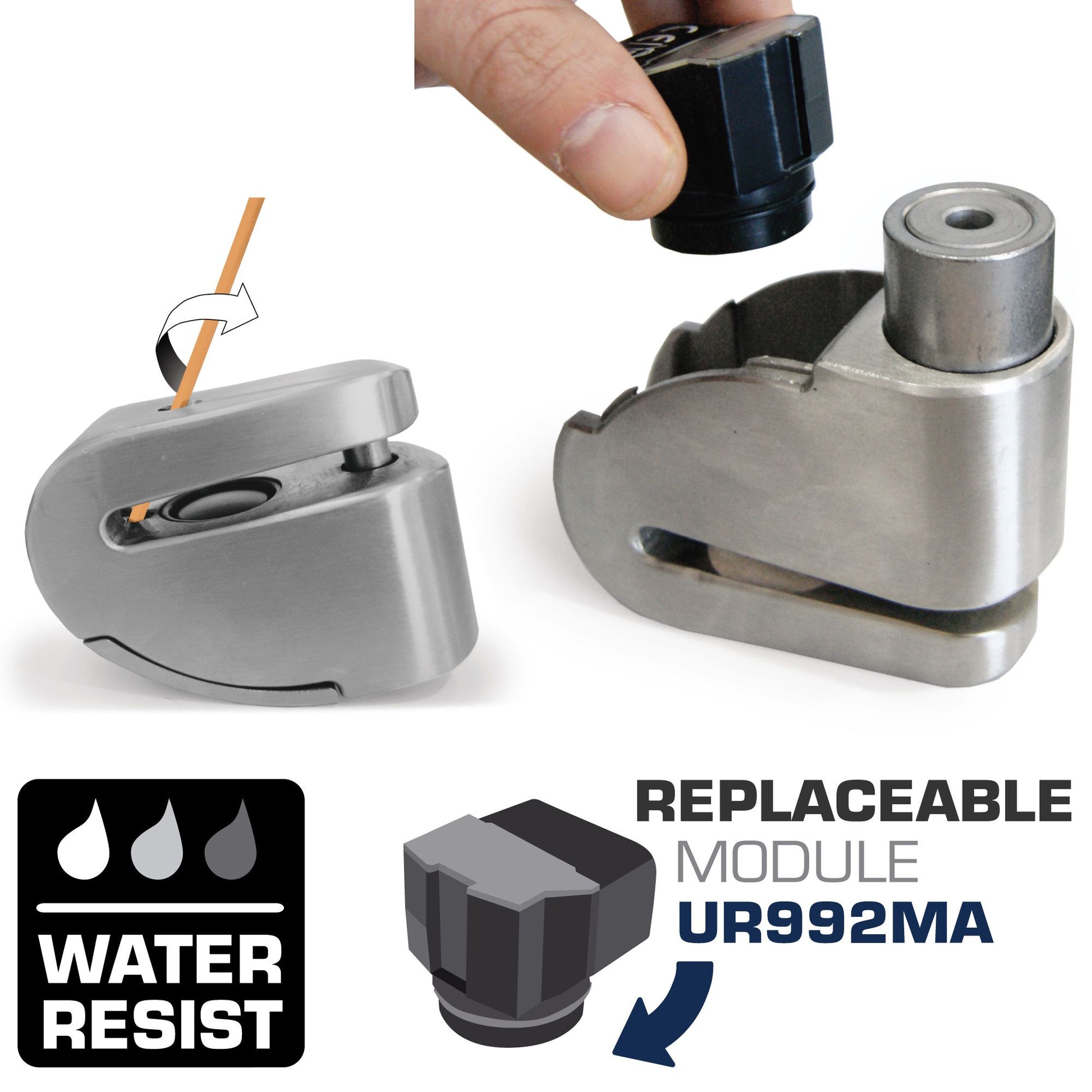 Antirrobo Alarma Moto Urban UR14S - URA Moto