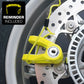 Antirrobo Moto Disco Urban UR208 Amarillo - URA Moto