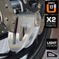 Antirrobo Moto Disco Urban UR210S Cromado - URA Moto