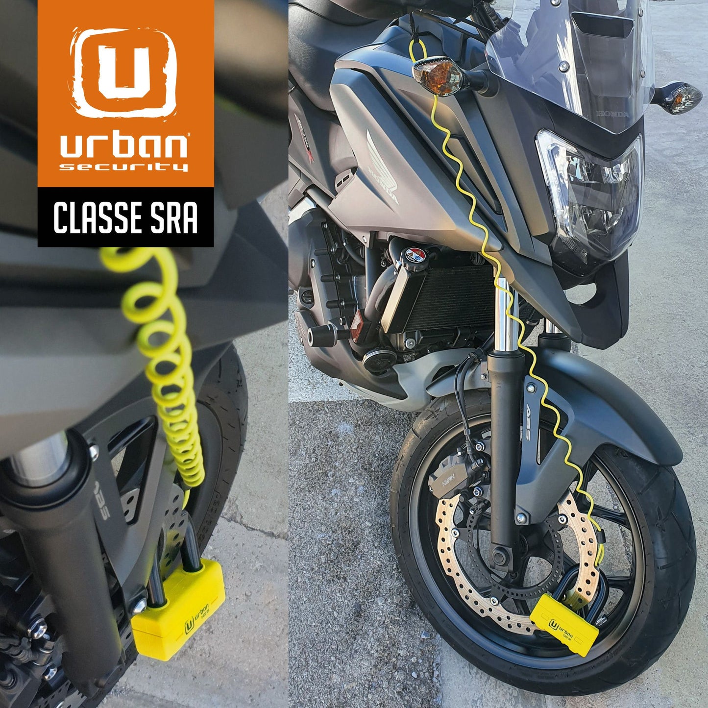 Antirrobo Moto Mini U Urban UR75 - URA Moto