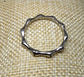 Anillo acero alianza huesos - URA Moto