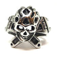 Anillo acero Calavera llamas Herramientas - URA Moto