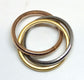 Anillo Acero Triple Color - URA Moto