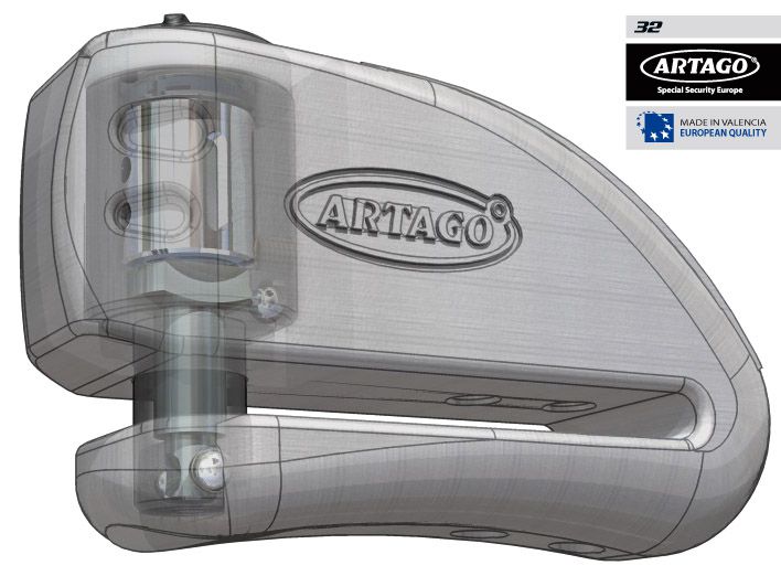 Antirrobo Alarma Disco Moto Artago 32 - URA Moto