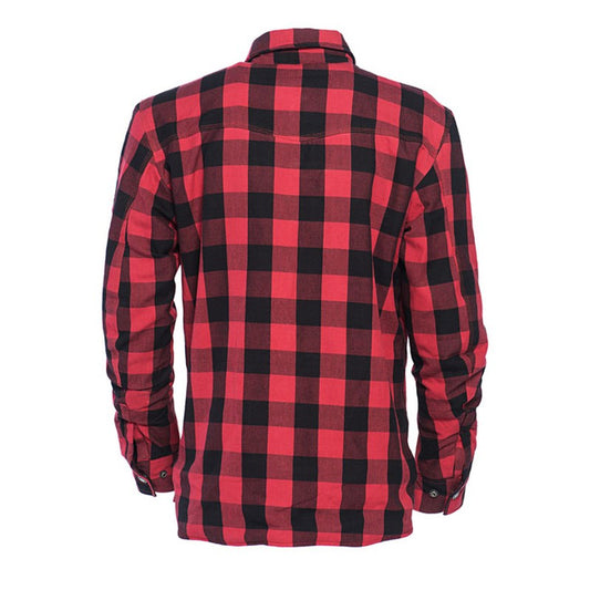 Camisa Kevlar West Coast Choppers Dominator Rojo-Negro - URA Moto