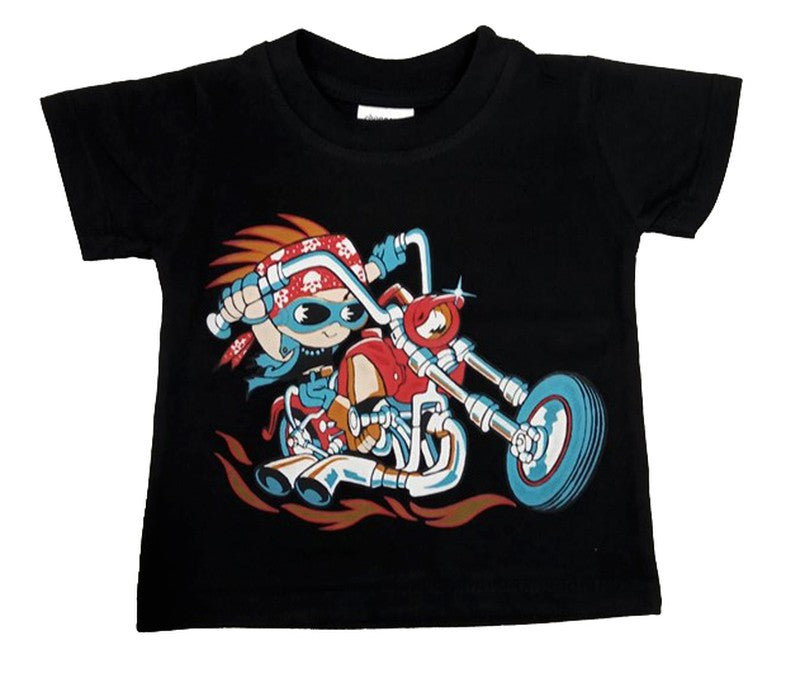 Camiseta Infantil Niño Moto Tubos - URA Moto