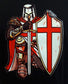 Camiseta manga corta Caballero Medieval - URA Moto