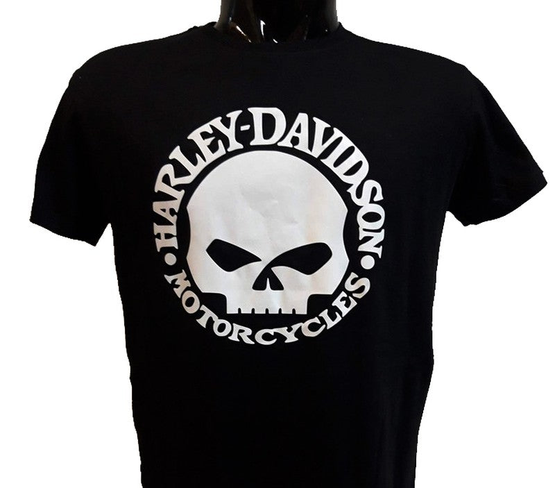 Camiseta manga corta Calavera HD - URA Moto