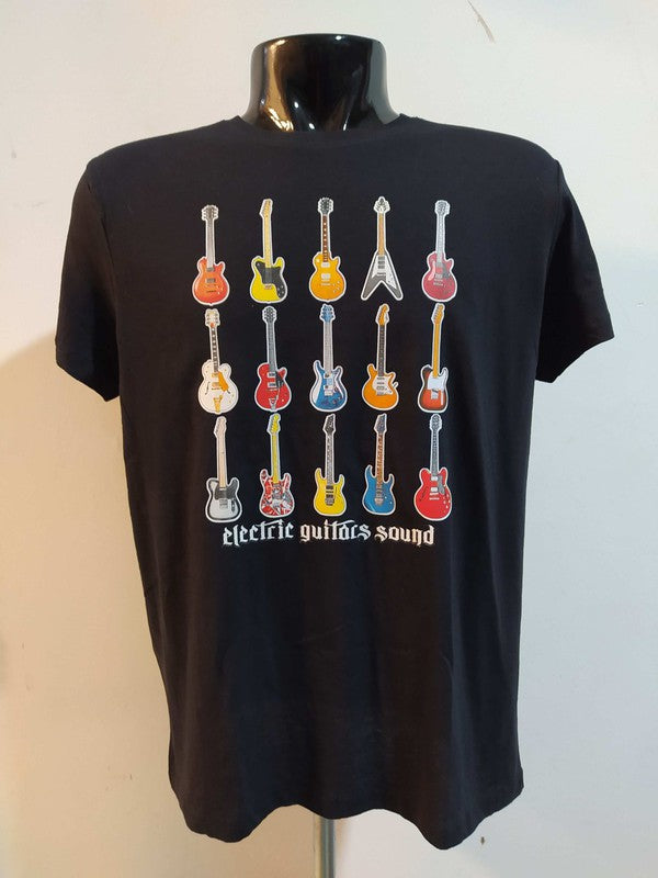 Camiseta manga corta Electric Guitards Sound - URA Moto