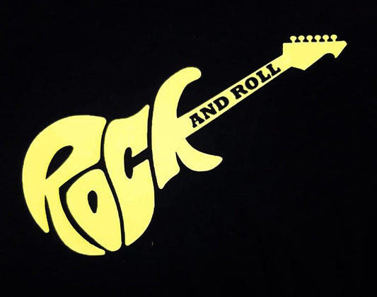 Camiseta manga corta Guitarra Rock'n'Roll - URA Moto