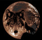 Camiseta manga corta Luna y Lobo - URA Moto
