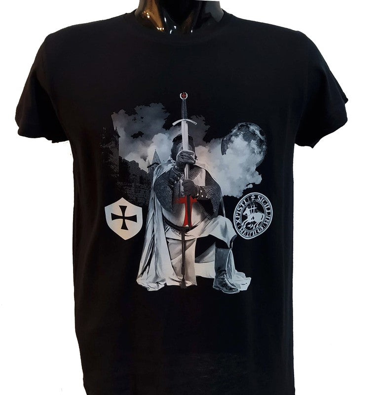 Camiseta manga corta Templario - URA Moto