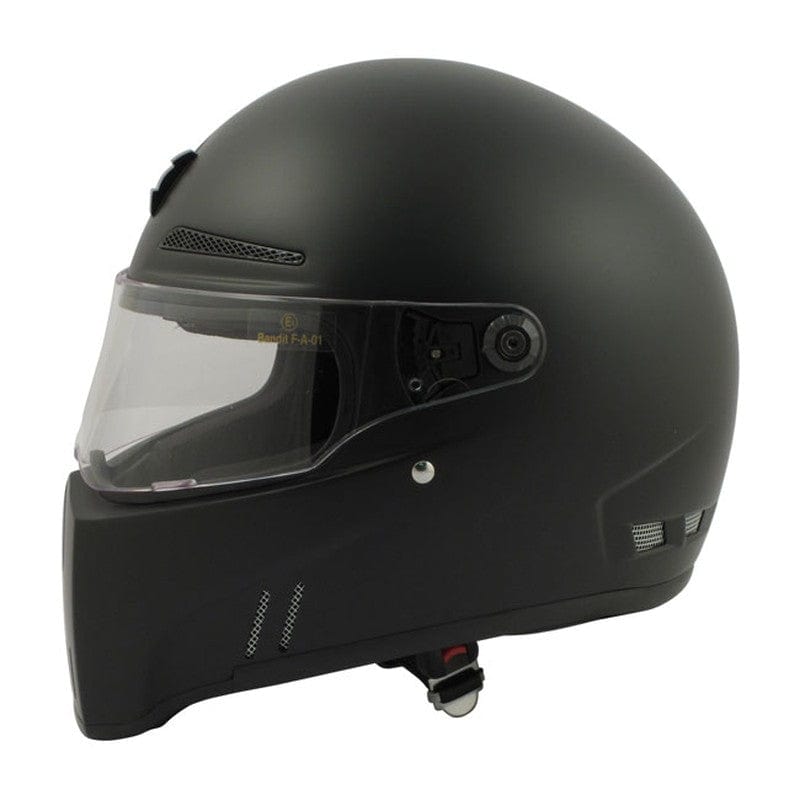 Casco Moto Integral Bandit Alien II Negro Mate - URA Moto