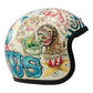 Casco Moto Jet DMD Vintage Circus - URA Moto