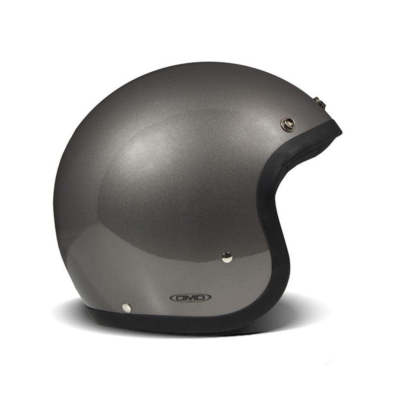 Casco Moto Jet DMD Vintage Gloss Grey - URA Moto