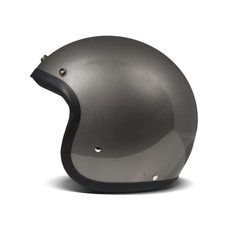 Casco Moto Jet DMD Vintage Gloss Grey - URA Moto