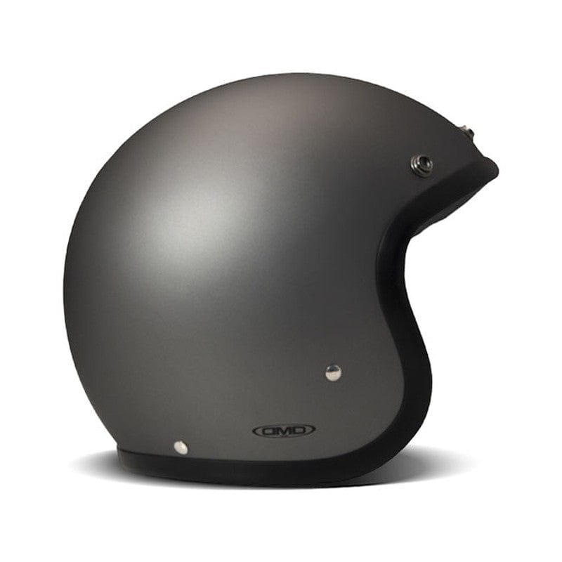 Casco Moto Jet DMD Vintage Matte Grey - URA Moto