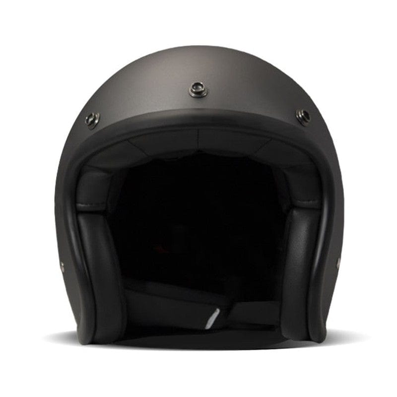 Casco Moto Jet DMD Vintage Matte Grey - URA Moto