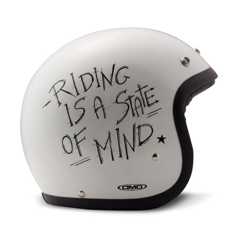 Casco Moto Jet DMD Vintage Oldie - URA Moto
