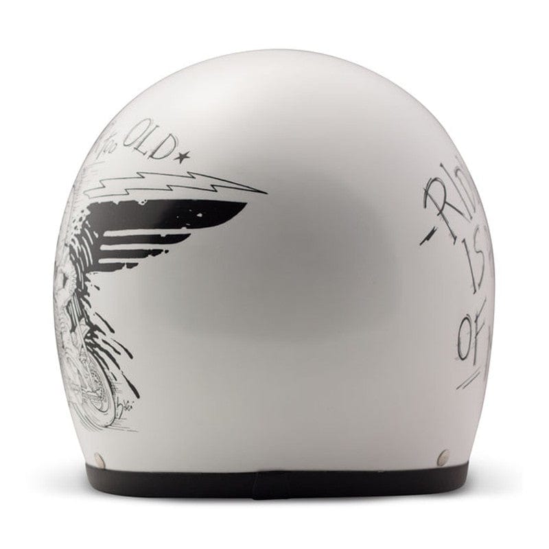 Casco Moto Jet DMD Vintage Oldie - URA Moto