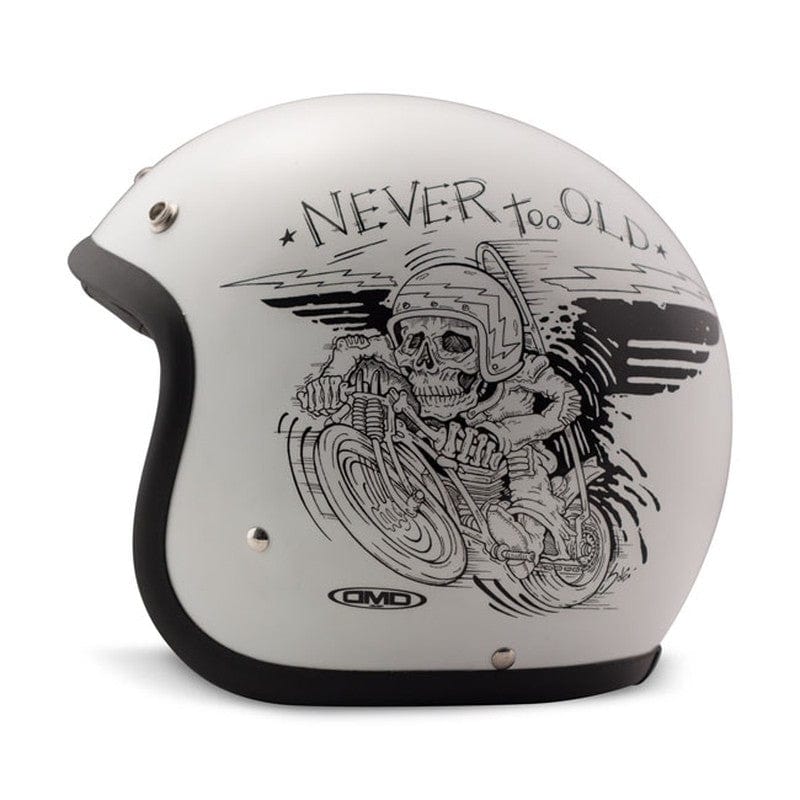 Casco Moto Jet DMD Vintage Oldie - URA Moto