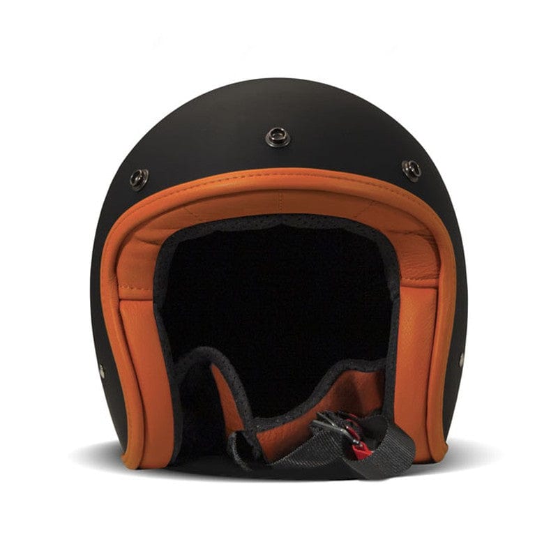 Casco Moto Jet DMD Vintage Oro Milwaukee - URA Moto