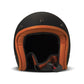 Casco Moto Jet DMD Vintage Oro Milwaukee - URA Moto