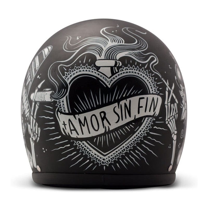 Casco Moto Jet DMD Vintage Sin Fin - URA Moto