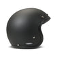 Casco Moto Jet DMD Vintage Solid Matte Black - URA Moto