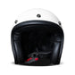 Casco Moto Jet DMD Vintage Solid White - URA Moto