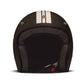 Casco Moto Jet DMD Vintage White Star Black - URA Moto