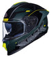 Casco moto SMK Integral (Fibra de carbono DUAL) Titan Firefly Decorado Mate (MA284) - URA Moto
