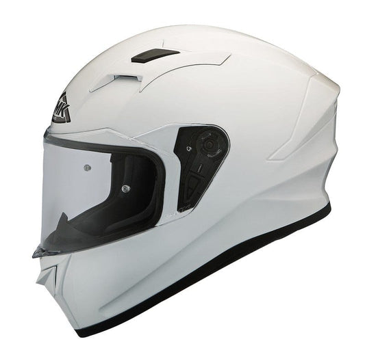 Casco moto SMK Integral Stellar Blanco Brillo (GL100) - URA Moto