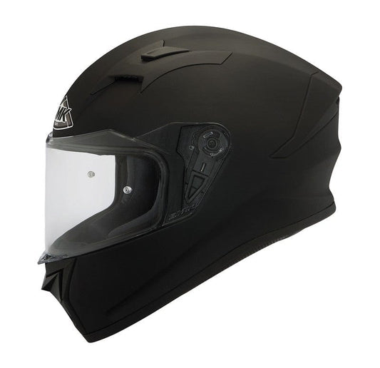 Casco moto SMK Integral Stellar Negro Brillo (GL200) - URA Moto