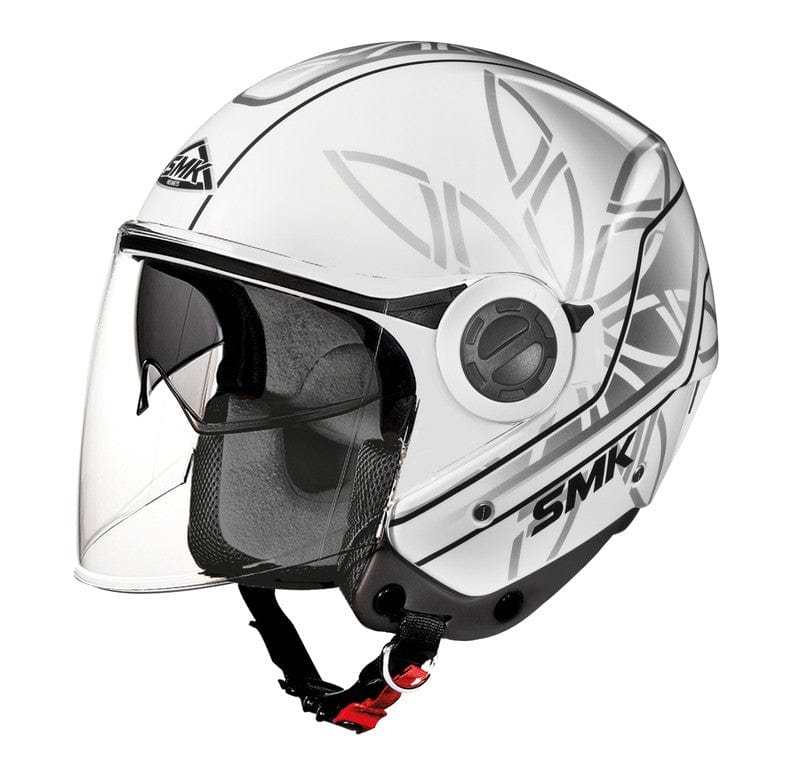 Casco moto SMK Jet Cooper Essence Decorado (GL162) - URA Moto