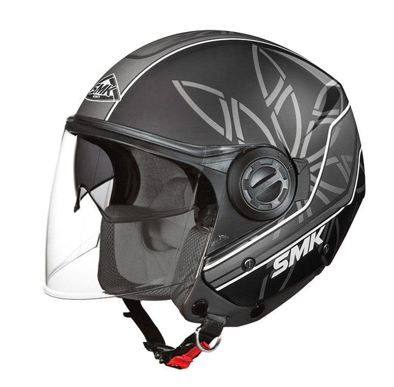 Casco moto SMK  Jet Cooper Essence Decorado (MA261)) - URA Moto