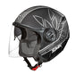 Casco moto SMK  Jet Cooper Essence Decorado (MA261)) - URA Moto