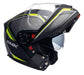 Casco moto SMK Modular Glide Kyren Fluor Mate (MA264) - URA Moto