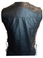 Chaleco moto piel CLASSIC mujer - URA Moto