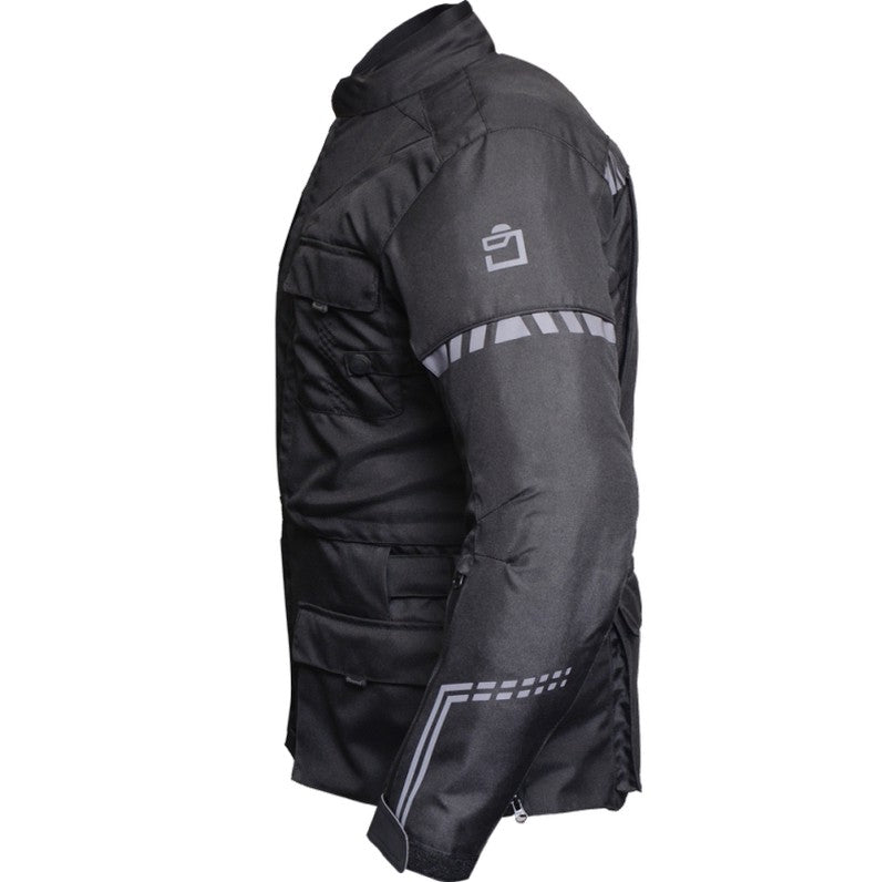 Chaqueta moto cordura Adventure 4S negra - URA Moto