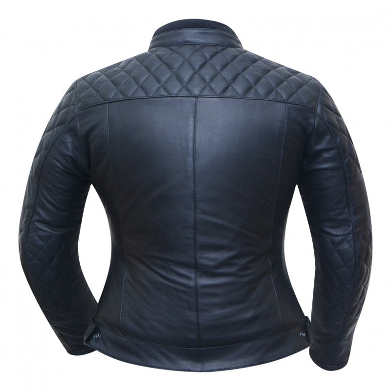 Chaqueta moto Cuero Classic Mujer Degend - URA Moto