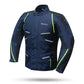 Chaqueta moto Degend Sahara Azul-Negra - URA Moto